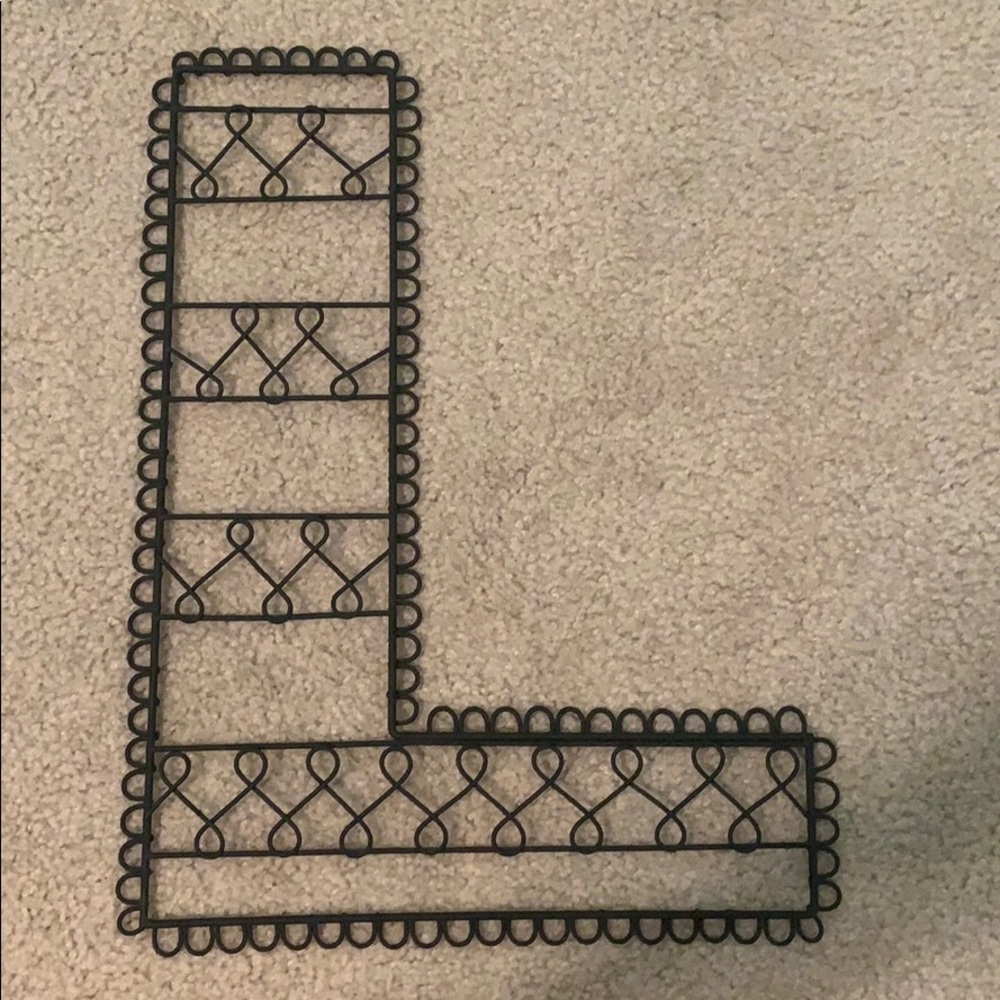 “L” wired wall decor (PB Teen)